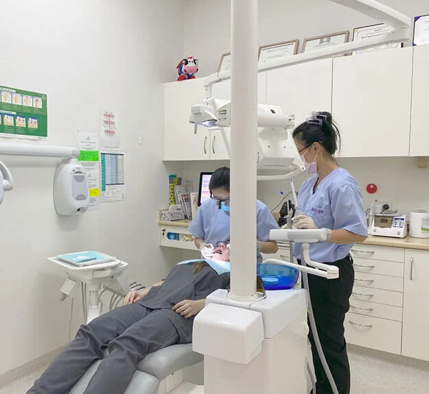Dentists Working